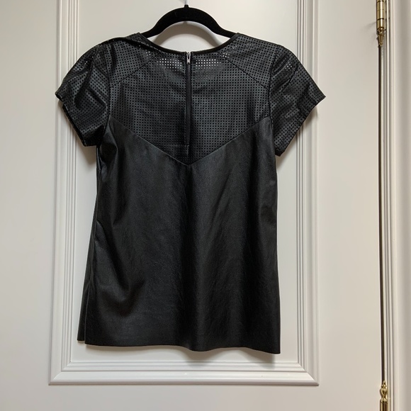 Generation Love faux leather top - Picture 3 of 4